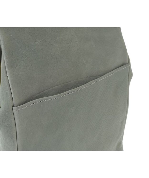 genten アンティーコ×LIBERTY 口金ミニポシェット ユーカリ