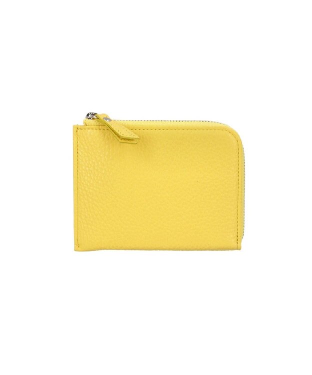 Atelier nuu 日本製 本革 lim Ｌ字ミニウォレット イエロー