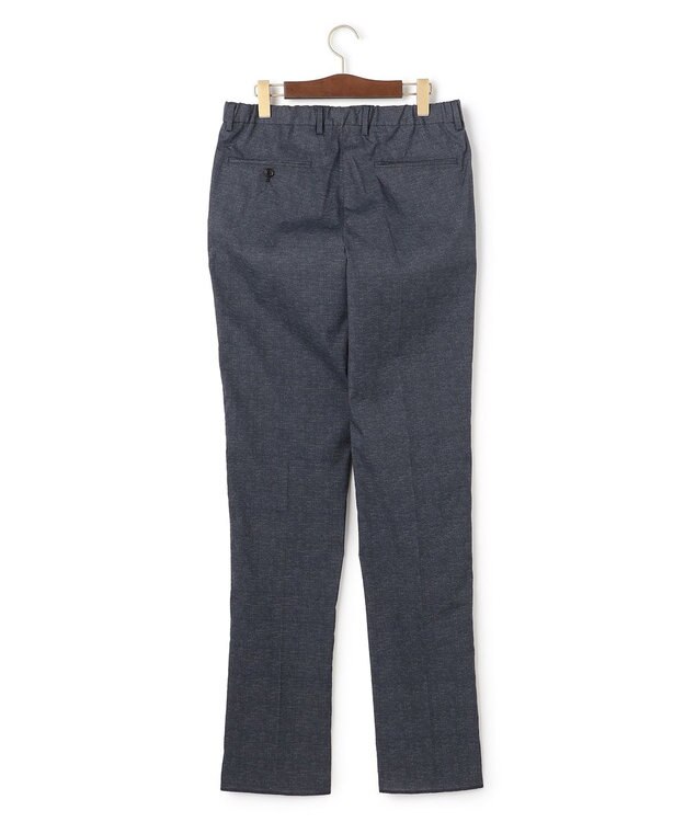 J.PRESS MEN 新色【MECHANICAL】【超軽量 / 清涼感 / 洗える】ハイパワーストレッチ リネンルックパンツ_26年モデル ネイビー系8