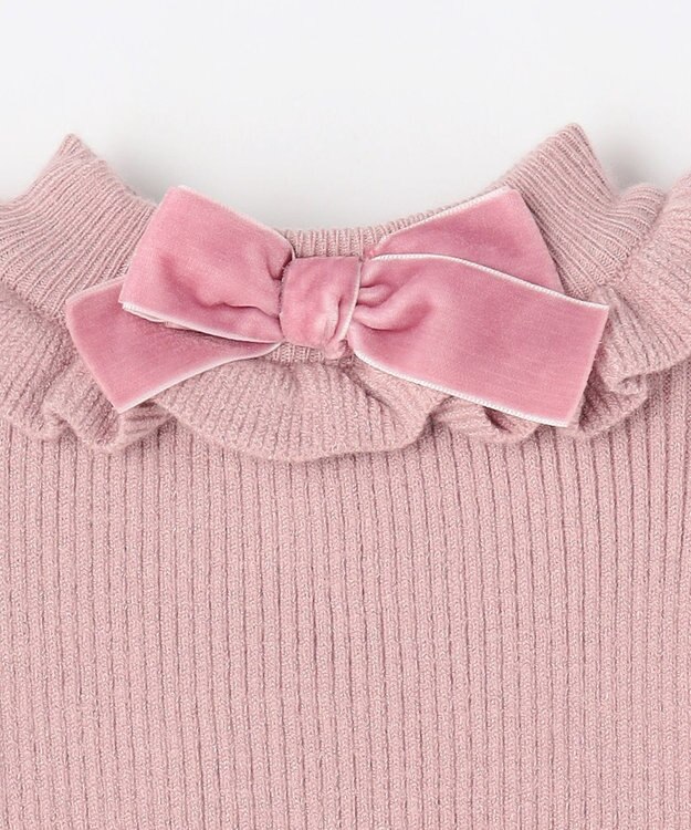 ANY KIDS しあわせタッチニット ピンク