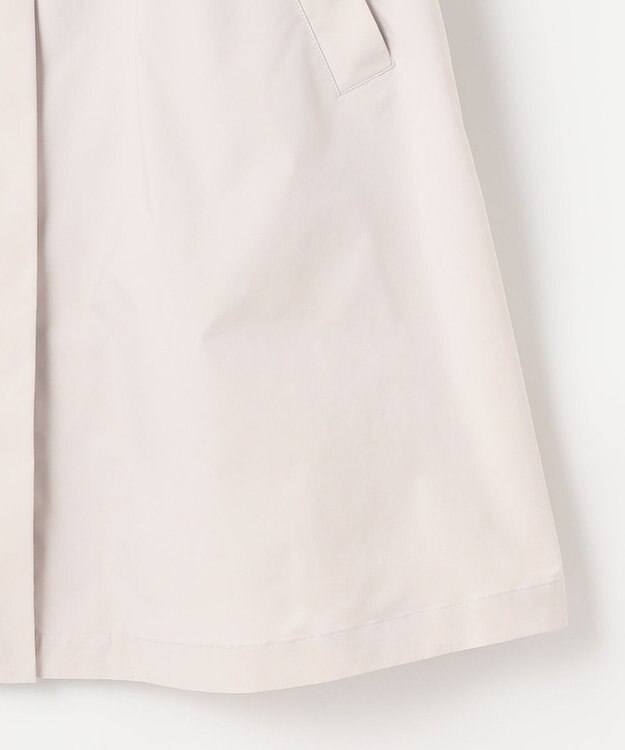 ANY 【手洗い可能】ライトフーデットコート ライトグレー系