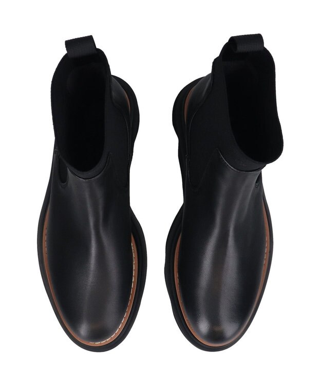 Bridget Birkin 【PARADIS COULEUR】ボリュームソールサイドゴアブーツ ブラック