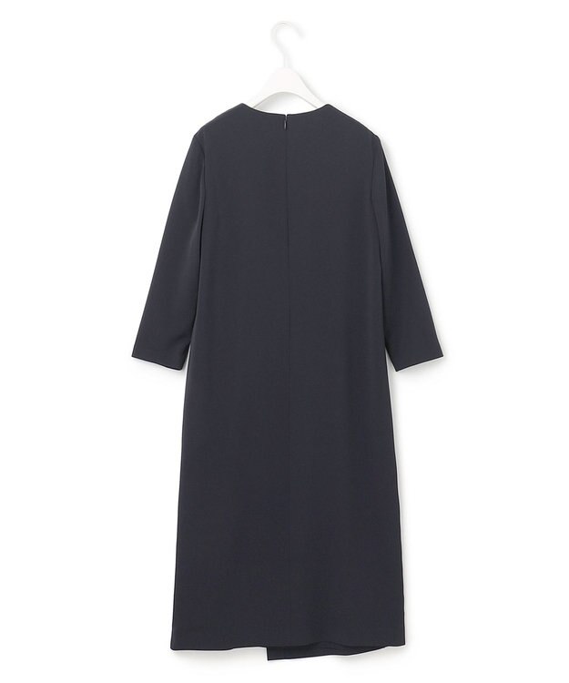 ICB 【新色追加・防シワ・速乾・洗える】Fied デザインワンピース ネイビー系