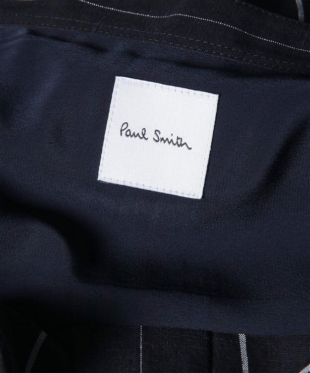 Paul Smith ストライプ ノースリーブシャツ ネイビー