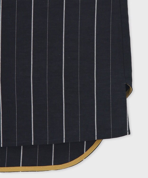 Paul Smith ストライプ ノースリーブシャツ ネイビー