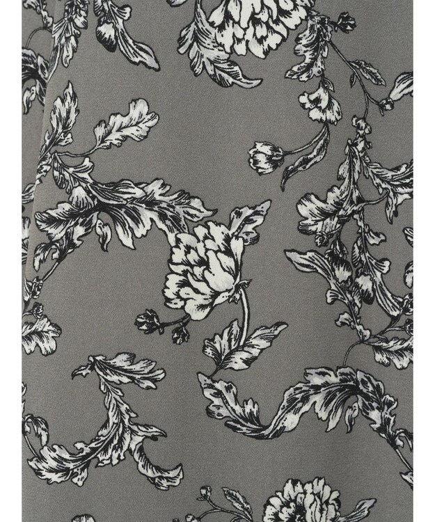 earth music&ecology バックレースアップスカート Gray