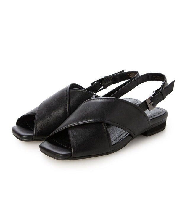 ing <ing>クロスベルトサンダル ブラック