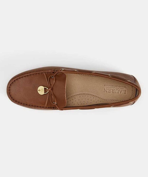 REGAL FOOT COMMUNITY 【ローレンラルフローレン】R09H WYLIE FLATS ウィリー フラット フラットシューズ タン