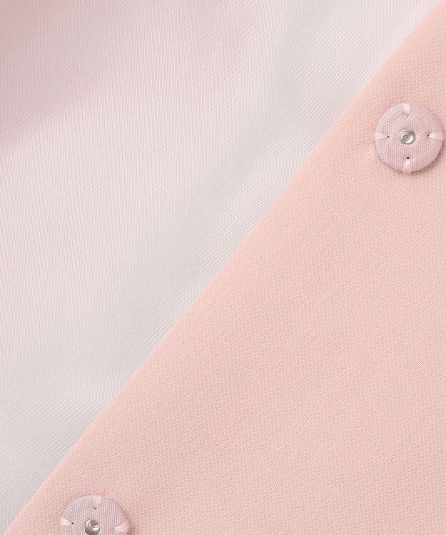 組曲 S 【KUMIKYOKU NAVY】コンフォータブルドレープ ジャケット シャンパンピンク系