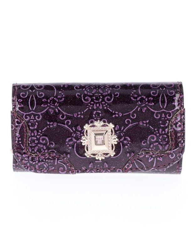 ANNA SUI ルーミー キーケース パープル