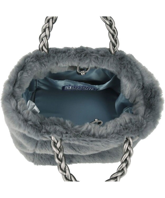 ROOTOTE 1262【エコファートート】LT.デリ.ファーバスケット-A 02：グレー