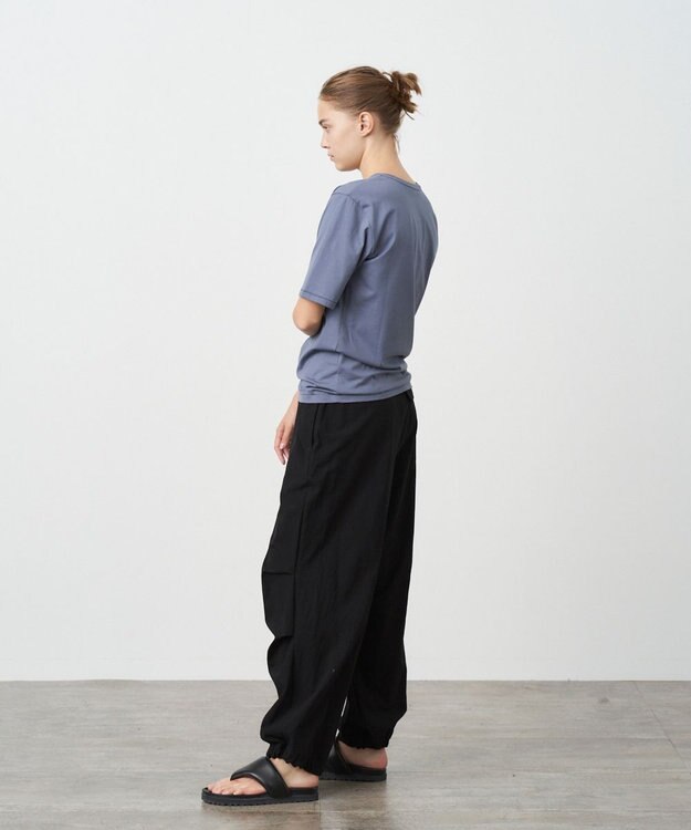 ATON SUVIN 60/2 | パーフェクト S/S Tシャツ BLUE GRAY