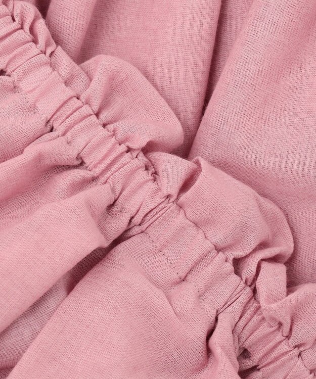 NAVE 【Nave　洗える】シアーリリーブラウス ピンク系