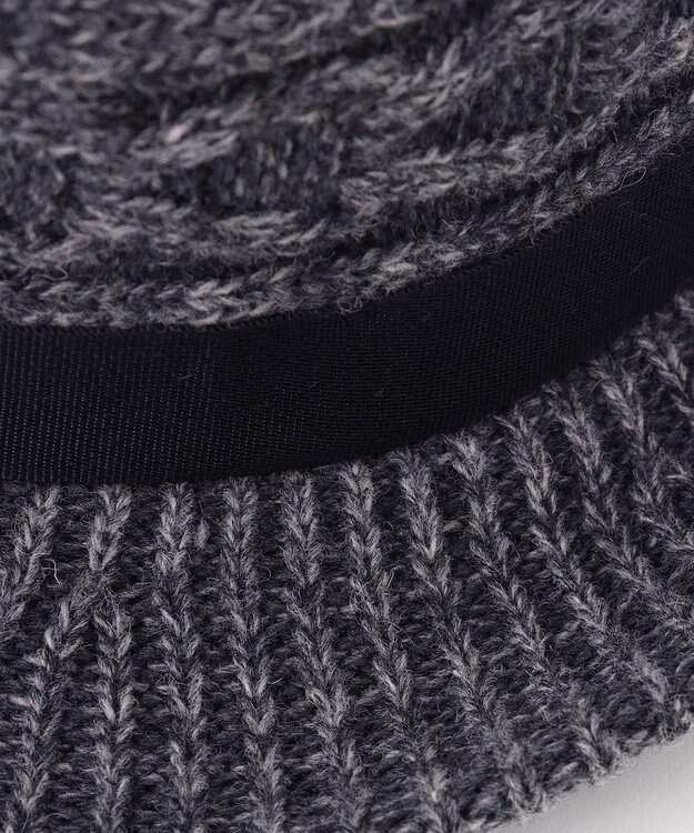 JOSEPH ABBOUD ウールサーモハット グレー系