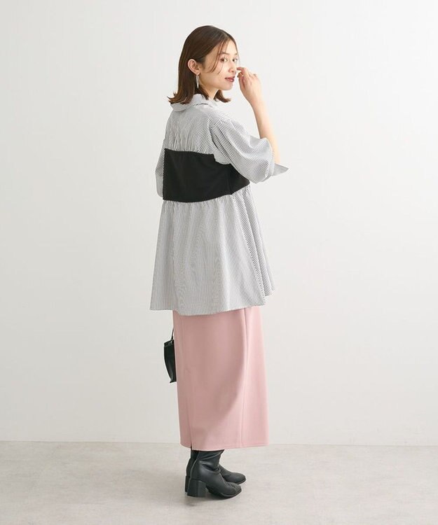 Green Parks ビスチェドッキングチュニックⅡ Black