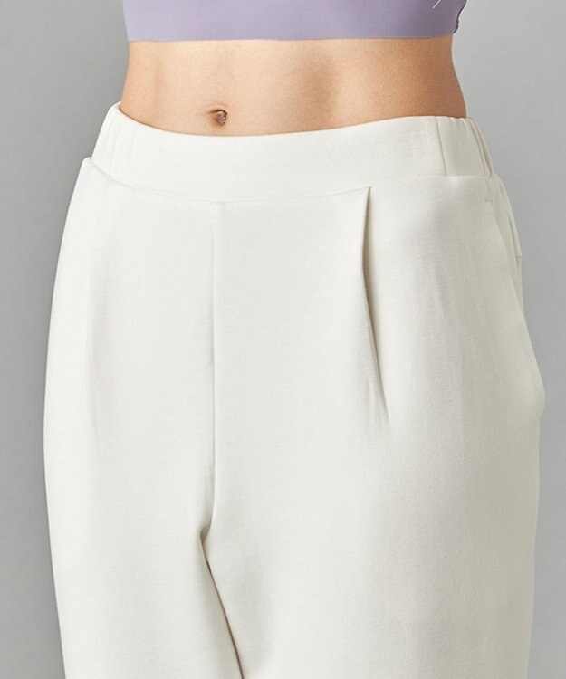 Chacott ダンボールジョガーパンツ オフホワイト