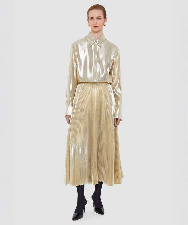 JOSEPH ラメ　スカート Gilt