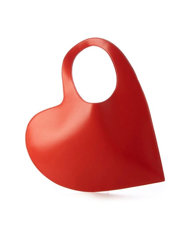 UNBILLION カシュカシュ cachecache / ハート型くり手バッグ レッド