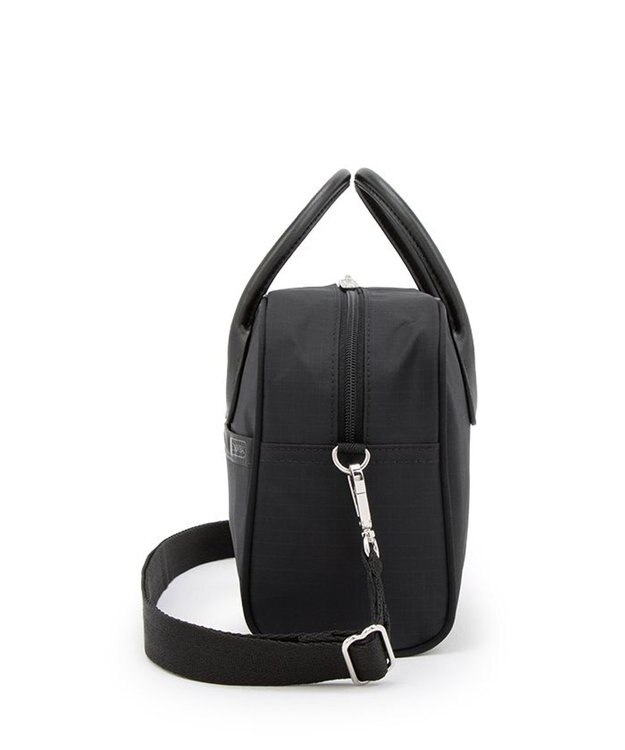 LeSportsac SQUARE TH CROSSBODY/アップタウンディープシーブルー/ブラック アップタウンディープシーブルー/ブラック
