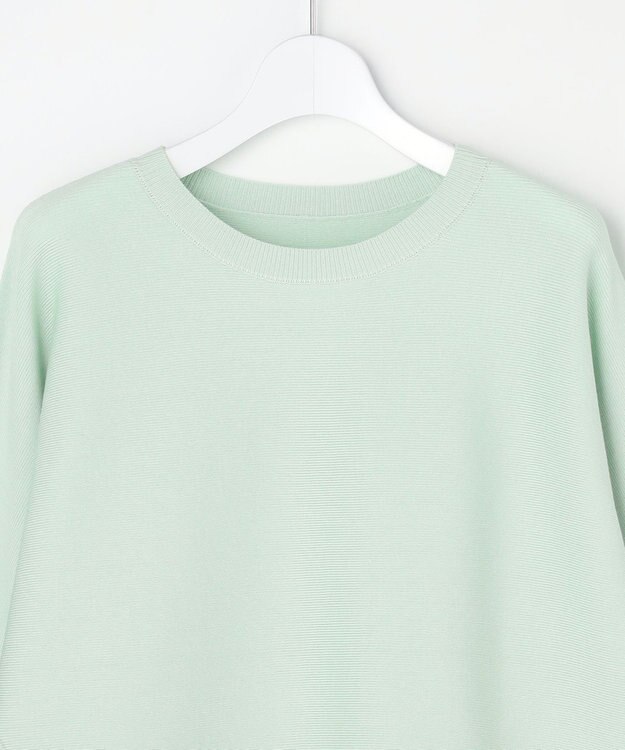 ANY SIS L 【花粉対策】ドルマン ニット ミント