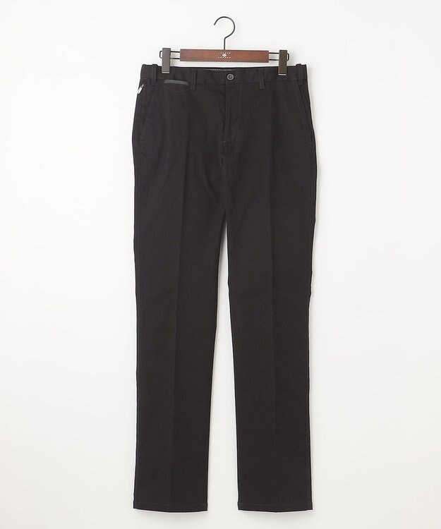 JOSEPH ABBOUD 【ウエストも伸びる！】オーガニックストレッチ パンツ ブラック系