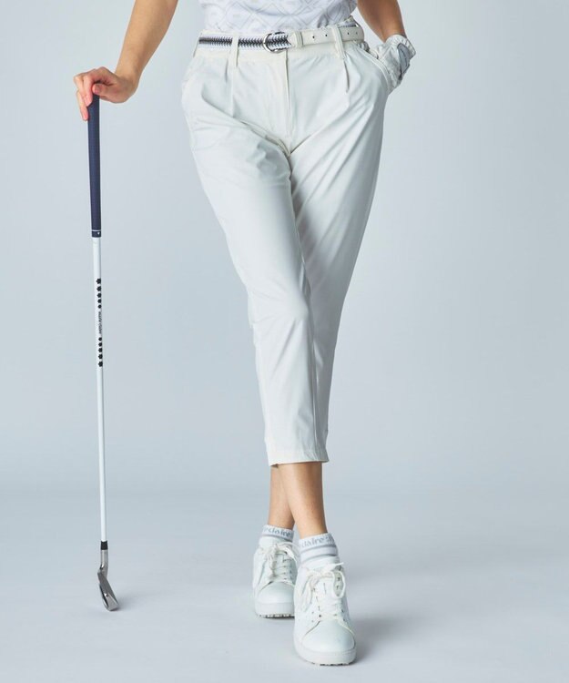 FILA GOLF／marie claire 【marie claire SPORT】 ストレッチロングパンツ ホワイト