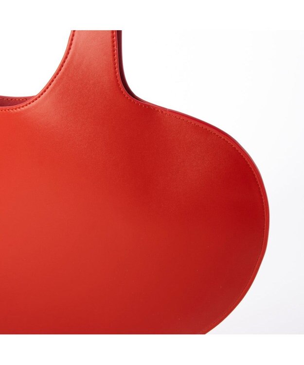 UNBILLION カシュカシュ cachecache / ハート型くり手バッグ レッド