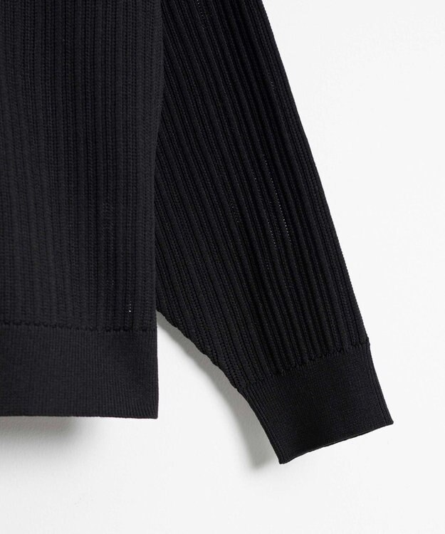 WEGO クリアライトメッシュポロプルオーバー ブラック