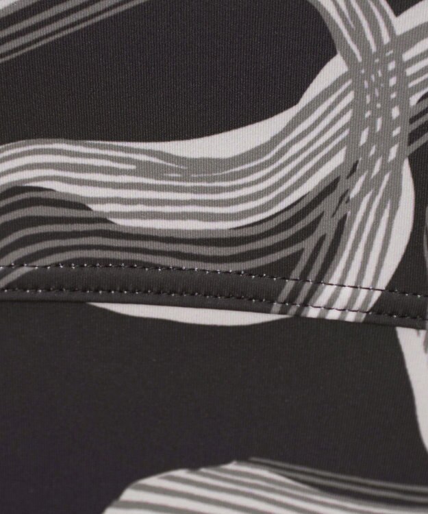 Chacott Chacott BALANCE リボンプリントブラトップ ブラックプリント