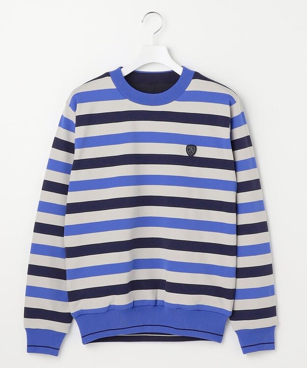 23区GOLF  【MEN】リバーシブルニット 防風裏地 2WAY ライトグレー系1