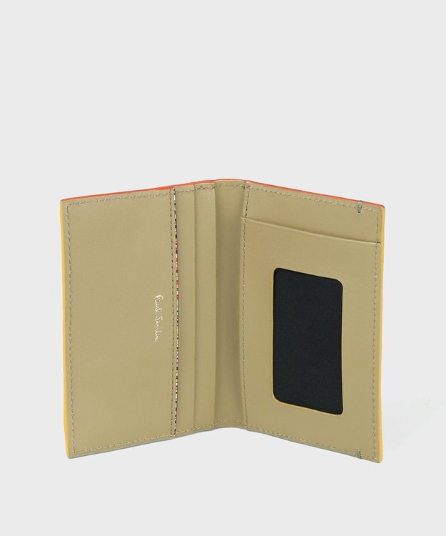 Paul Smith カラードエッジ パスケース ベージュ