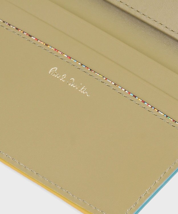 Paul Smith カラードエッジ パスケース ベージュ
