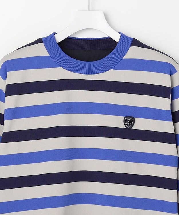 23区GOLF  【MEN】リバーシブルニット 防風裏地 2WAY ライトグレー系1