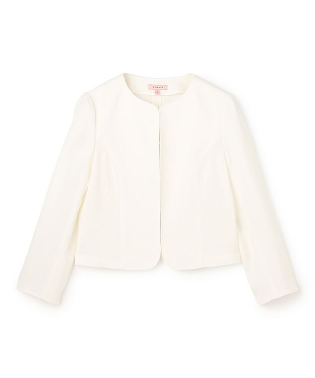 TOCCA 【松木育未さん着用】BRIGHT BREEZE ジャケット アイボリー系