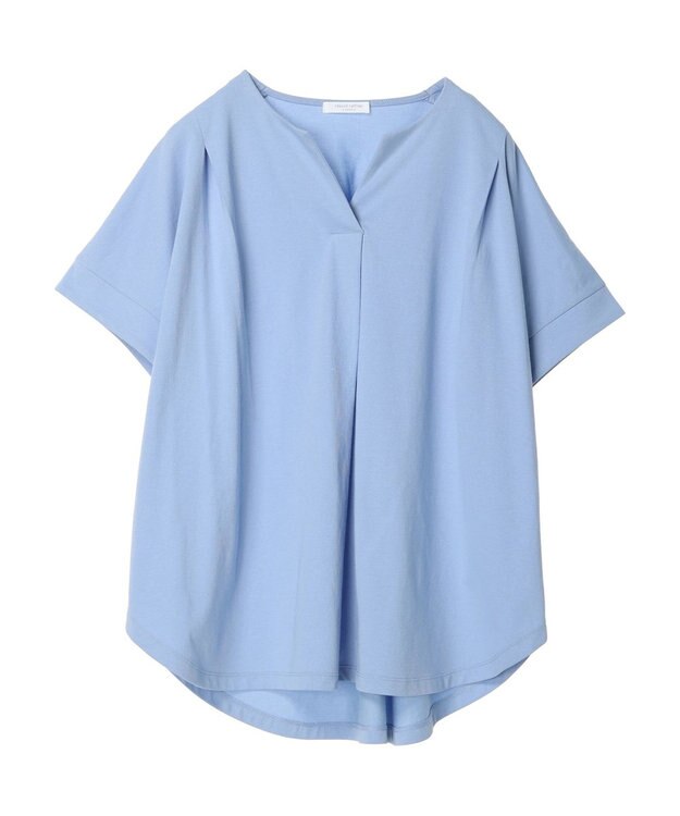 Green Parks 冷っとすずやか　フレンチスリーブスキッパー Sax