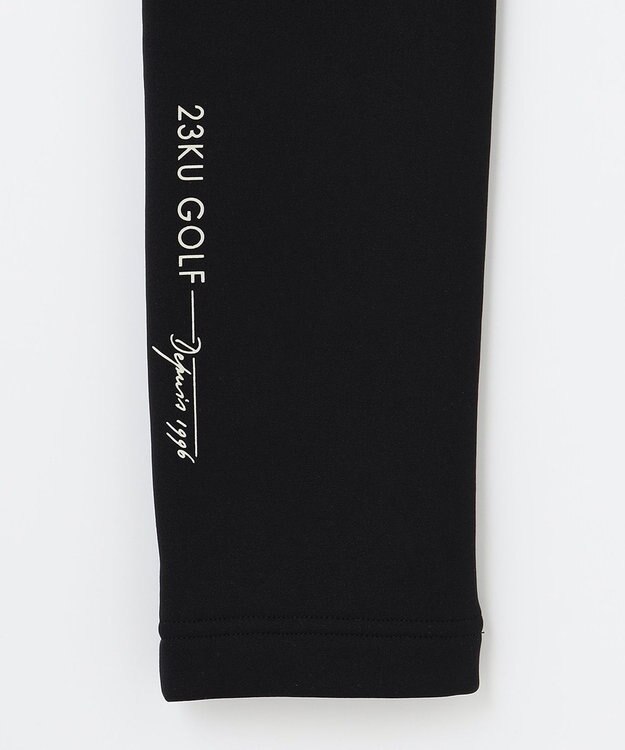 23区GOLF 秋冬のマストアイテム◎【WOMEN】ストレッチ裏フリース レギパン ブラック系