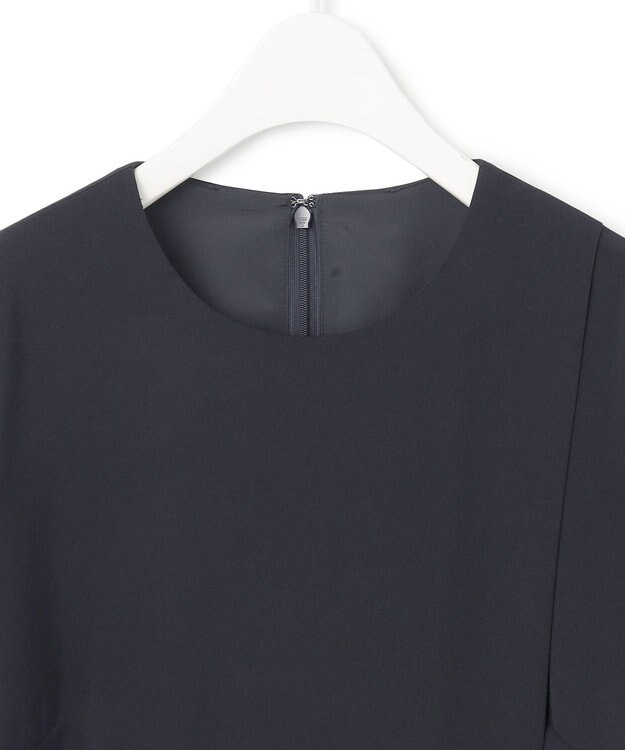 ICB 【新色追加・防シワ・速乾・洗える】Fied デザインワンピース ネイビー系