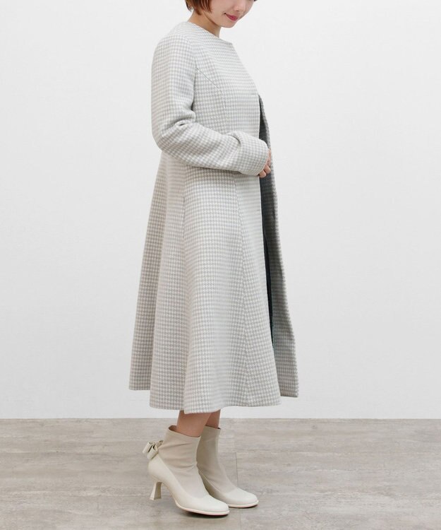 TOCCA 【消臭】RHYTHMIC PACE 千鳥柄コート グレー系