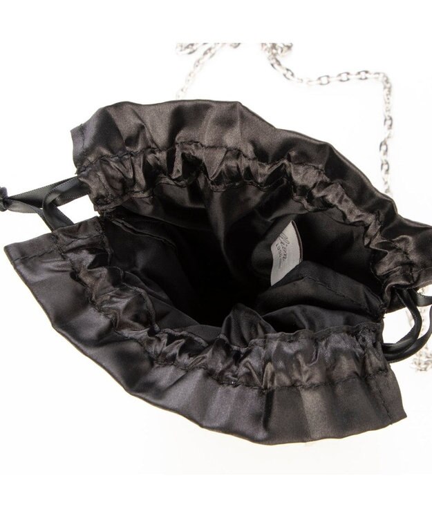 UNBILLION カシュカシュ cachecache / メタルボールチェーンショルダーバッグ シルバー