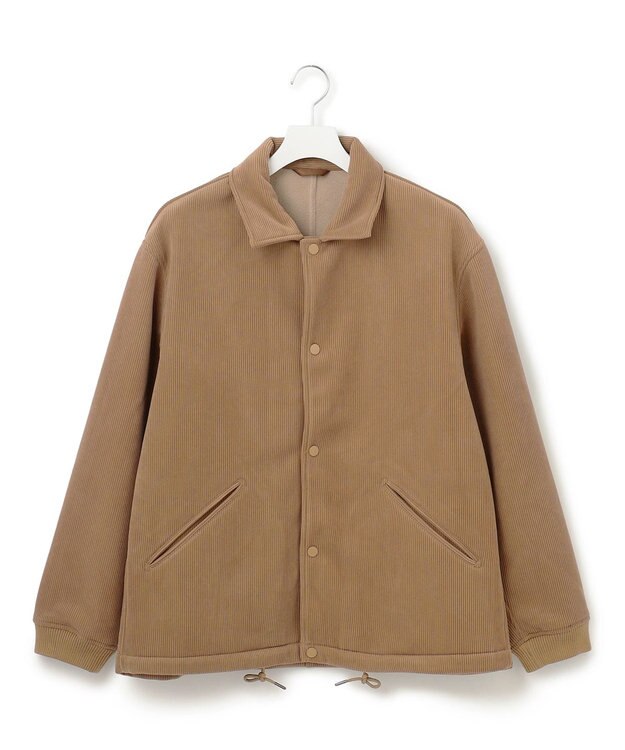 J.PRESS YORK STREET 【UNISEX】コーデュロイ コーチジャケット ベージュ系