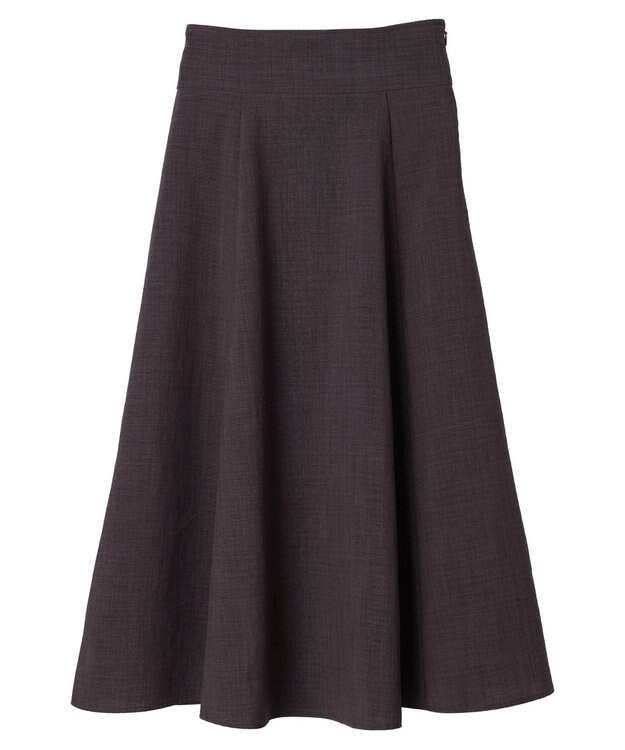 earth music&ecology バックレースアップスカート Dark Brown