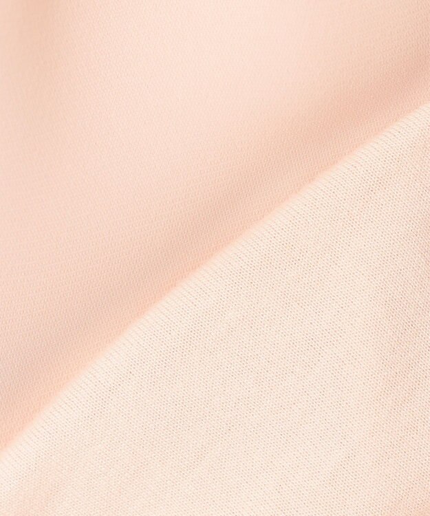 23区 L 【洗える】シルキーデシン ボールチェーン カットソー ピンク系