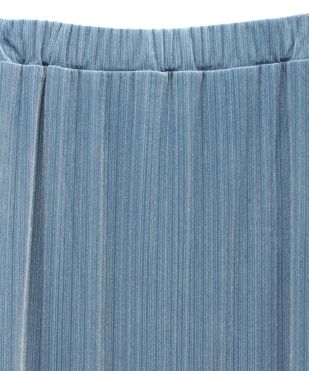 Green Parks ラメベロアＩラインスカート Brown