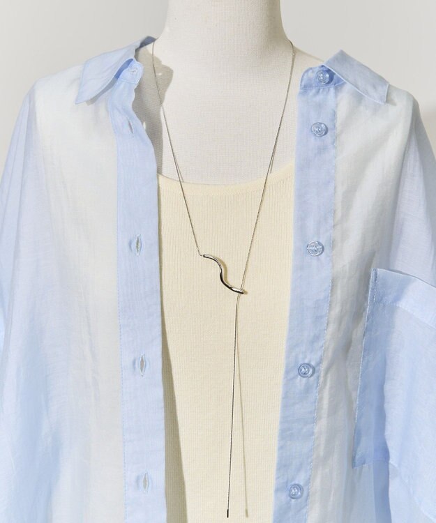 AMERICAN HOLIC ウェービースライドネックレス Silver