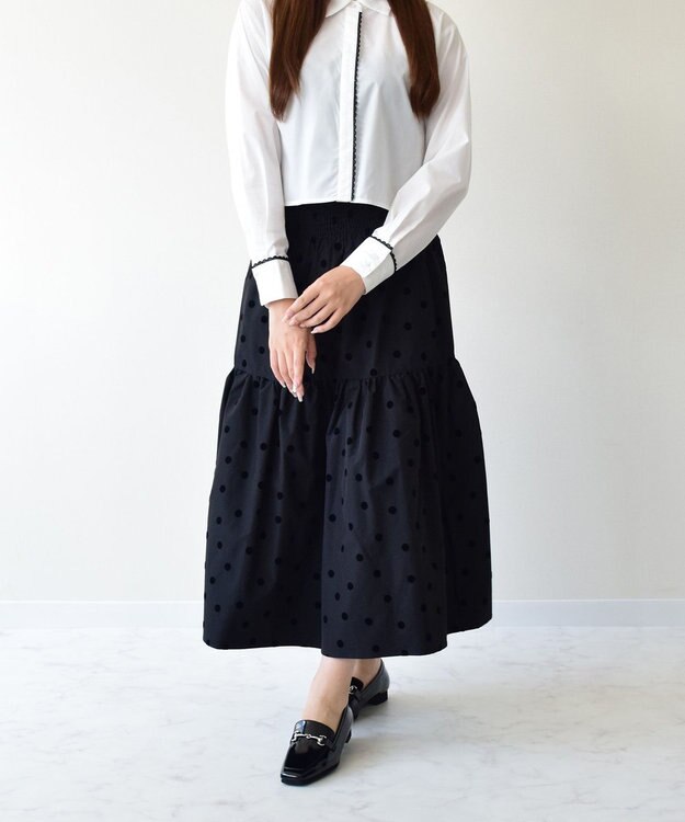 Bridget Birkin ＜抗菌消臭＞【Bridget Birkin】スクエアトゥビットローファー ブラックエナメル