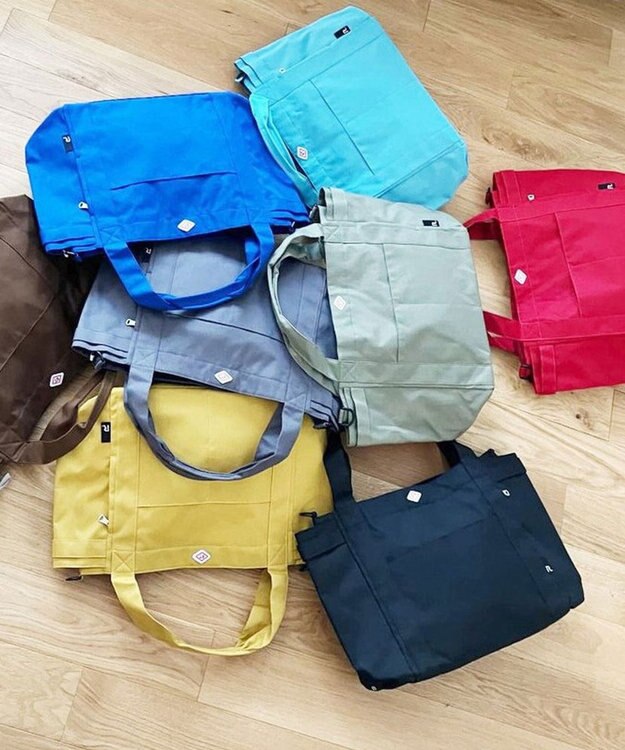 ROOTOTE 3182【ロングセラー商品】SN.ミディアム.ポケッツ-E 01：ラベンダー