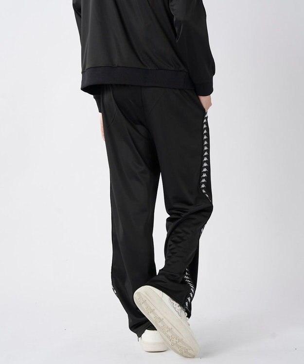 OP／FILA 【Kappa】バンダ ジャージトラックパンツ ブラック