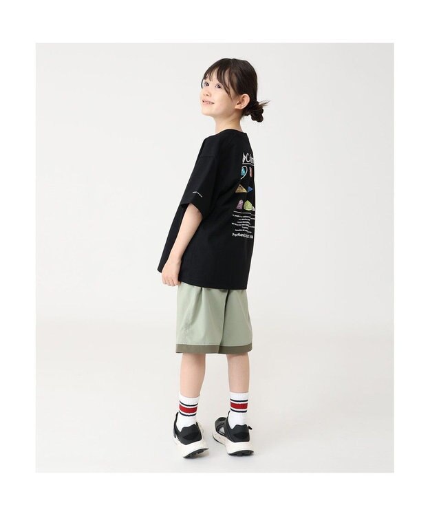 Columbia Columbia/ 【KIDS】スタックブルックグラフィックショートスリーブTシャツ /コロンビア Black