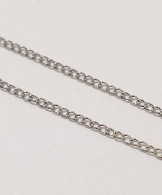 WEGO 【ユニセックス着用ITEM/SMLサイズ展開】アクセ付きワンポイントニットプルオーバー ブラック