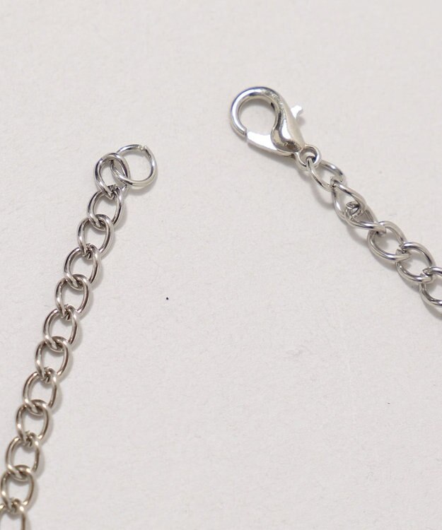 WEGO 【ユニセックス着用ITEM/SMLサイズ展開】アクセ付きワンポイントニットプルオーバー ブラック